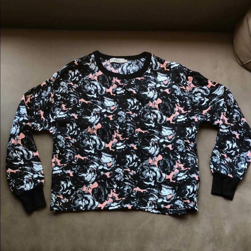 Floral print top